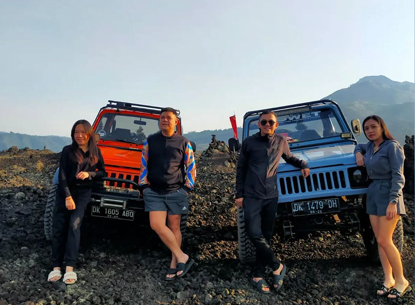 Fullday Sunrise Black Lava Gunung Batur - Ubud Tour